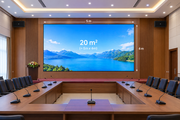 Màn hình LED P4.0 trong nhà (LED Indoor P4.0) (m2) - BH 5 năm