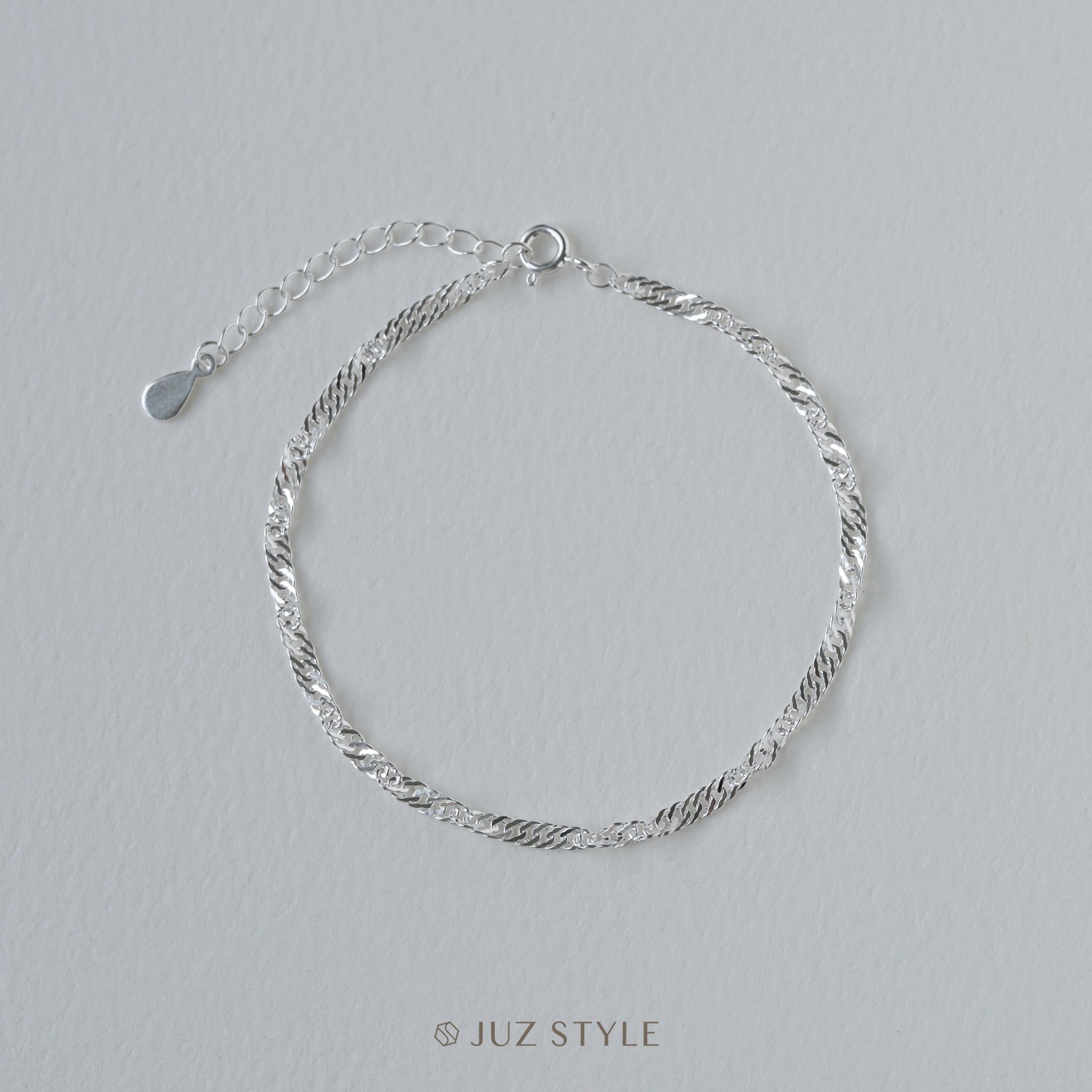  Lắc tay bạc Twisted 