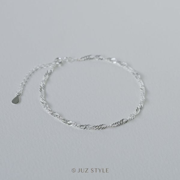  Lắc tay bạc Twisted 