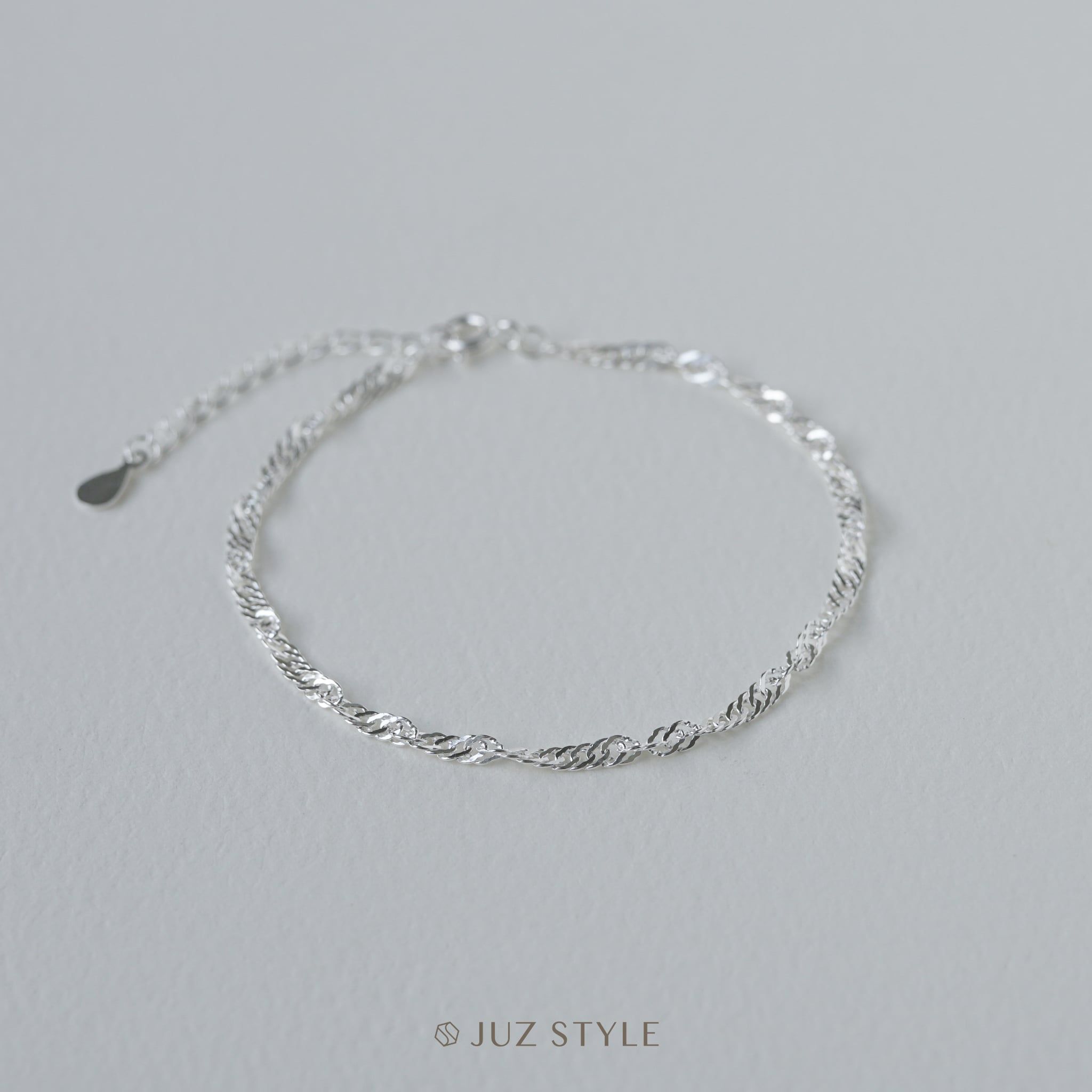  Lắc tay bạc Twisted 