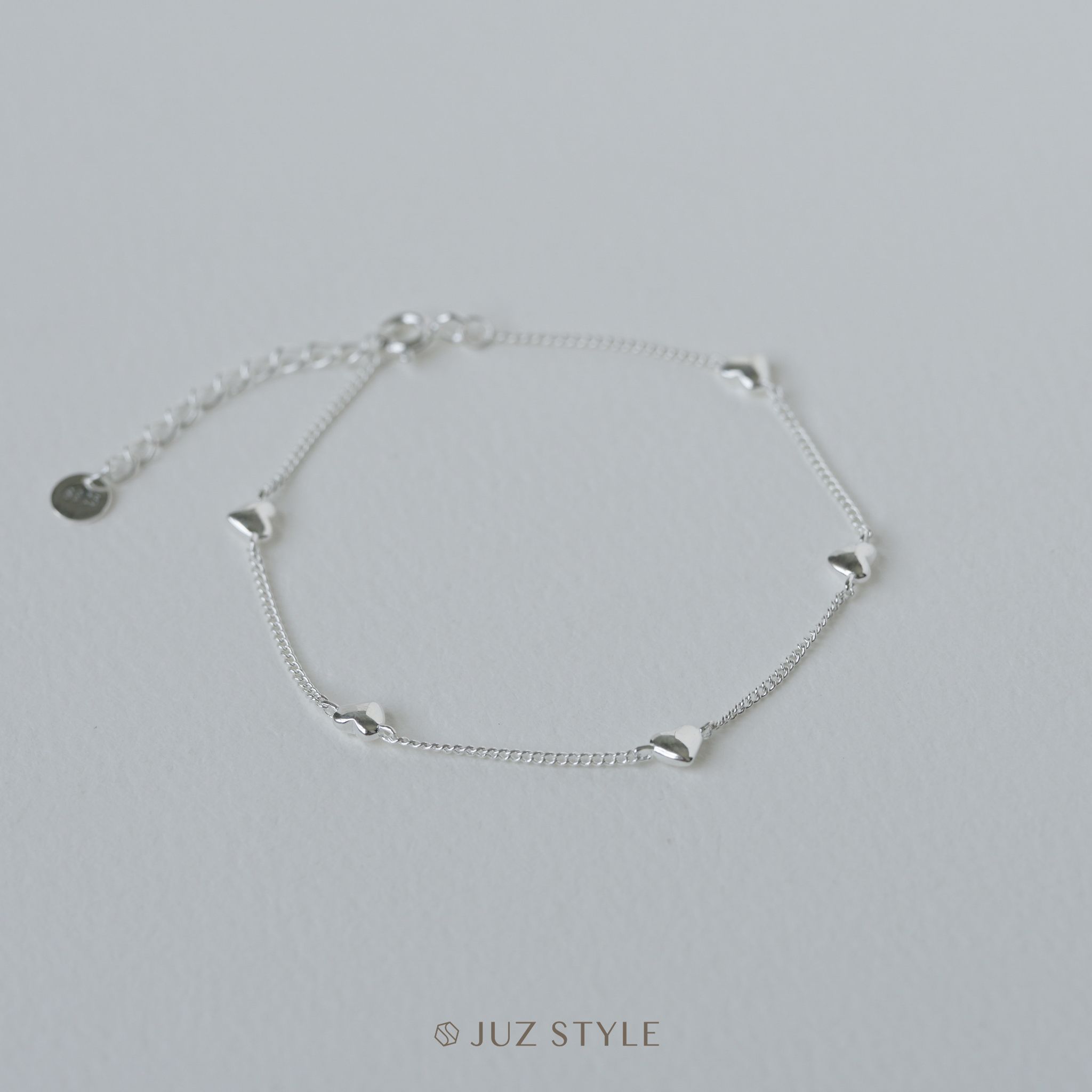  Lắc tay bạc Hearts 