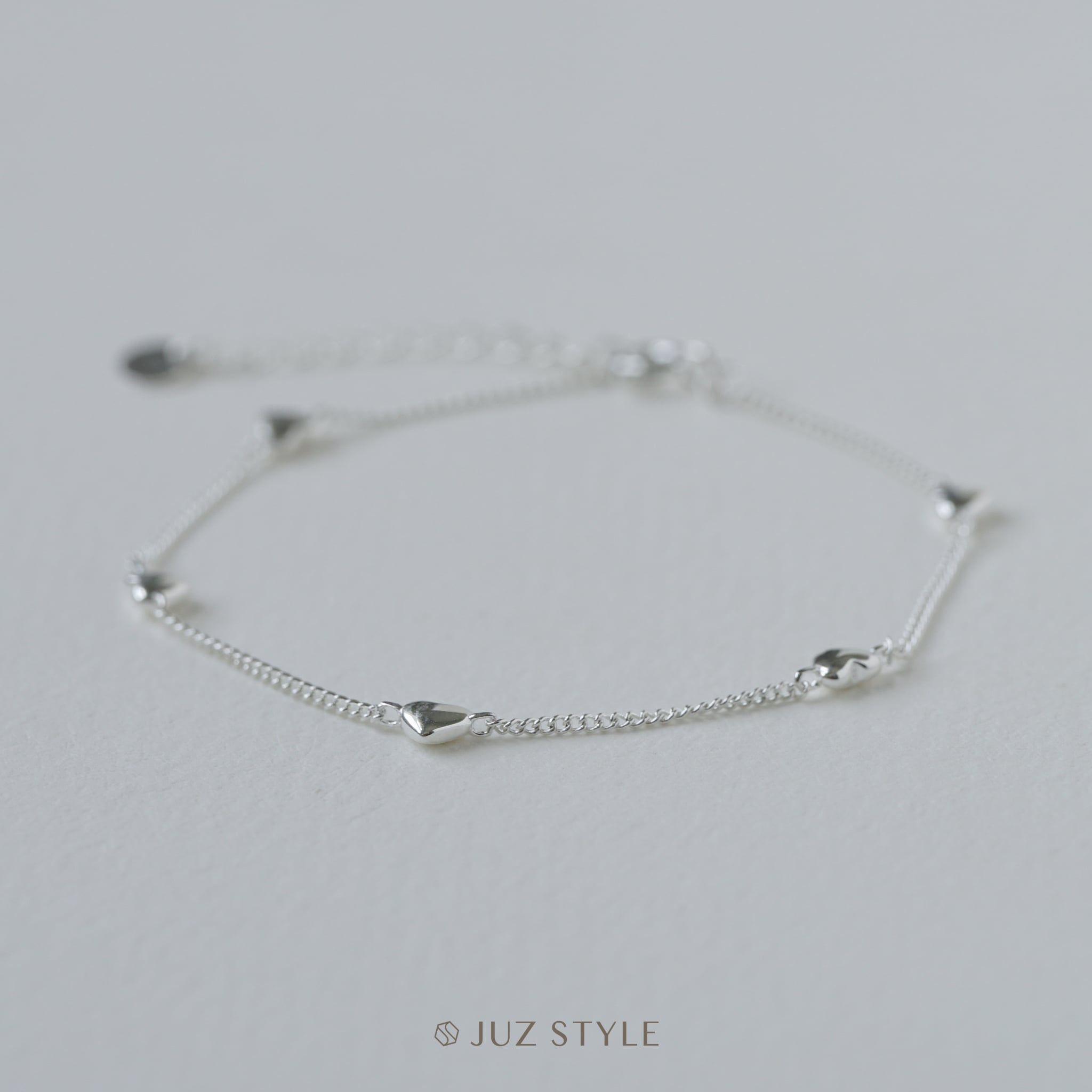  Lắc tay bạc Hearts 