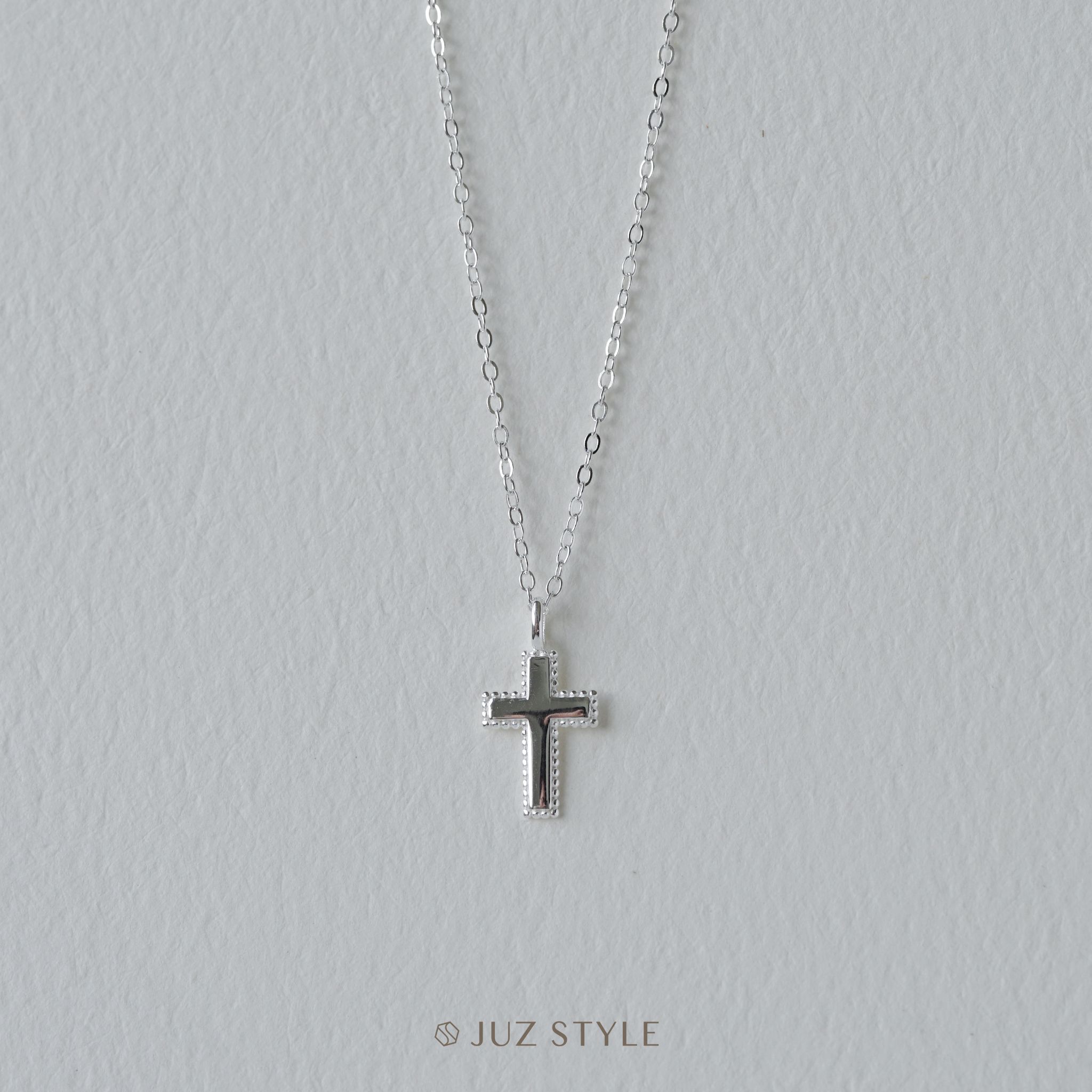  Dây chuyền bạc The Cross 