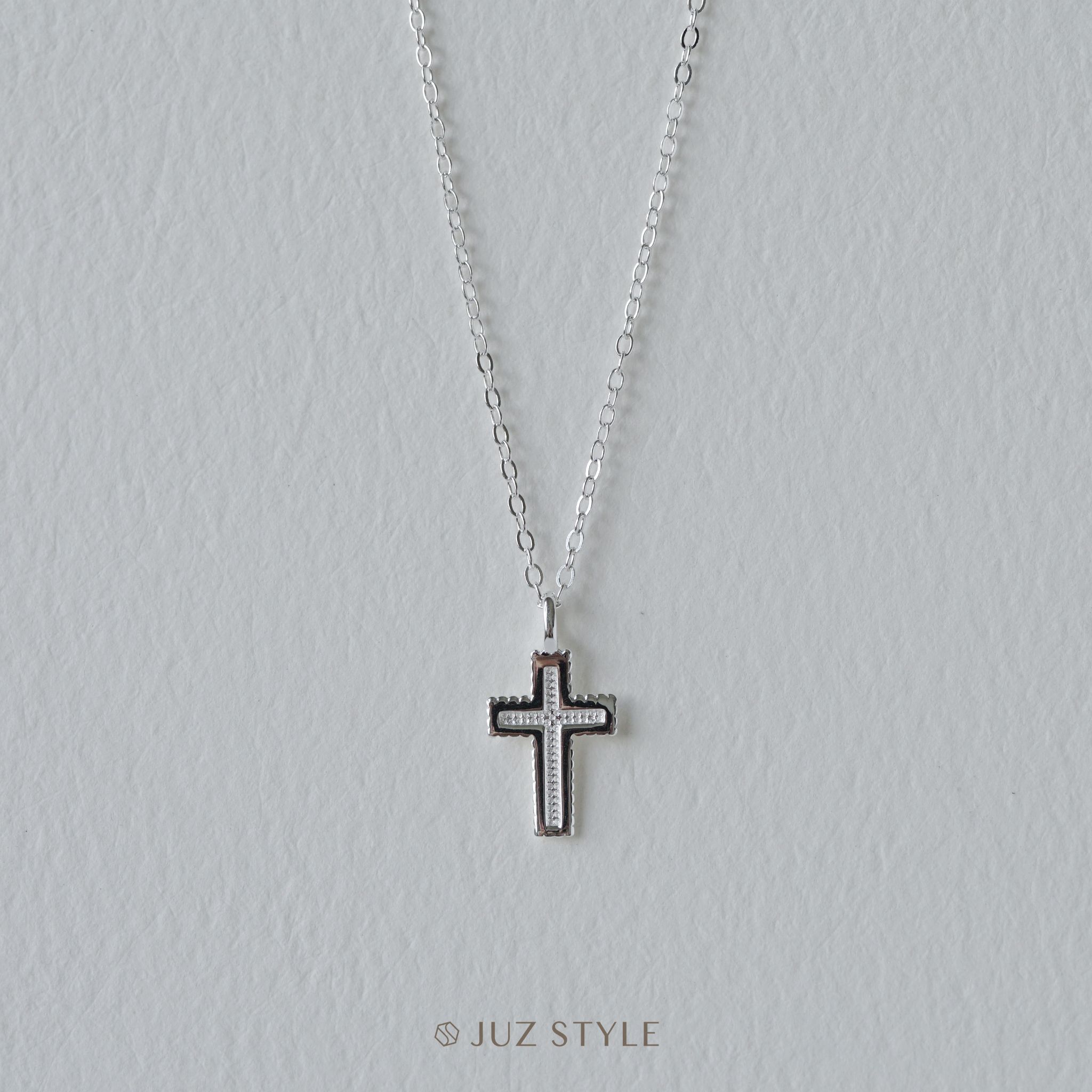  Dây chuyền bạc The Cross 