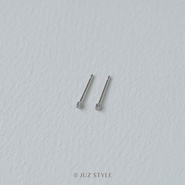  Bông tai bạc Tiny Cz 