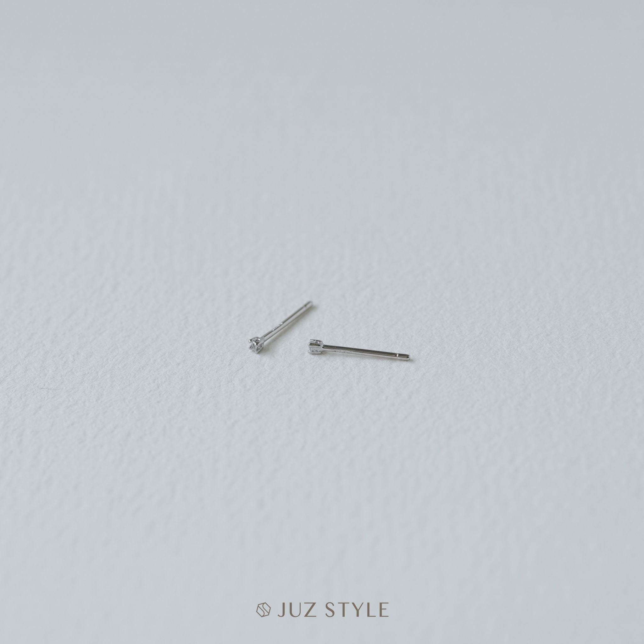  Bông tai bạc Tiny Cz 