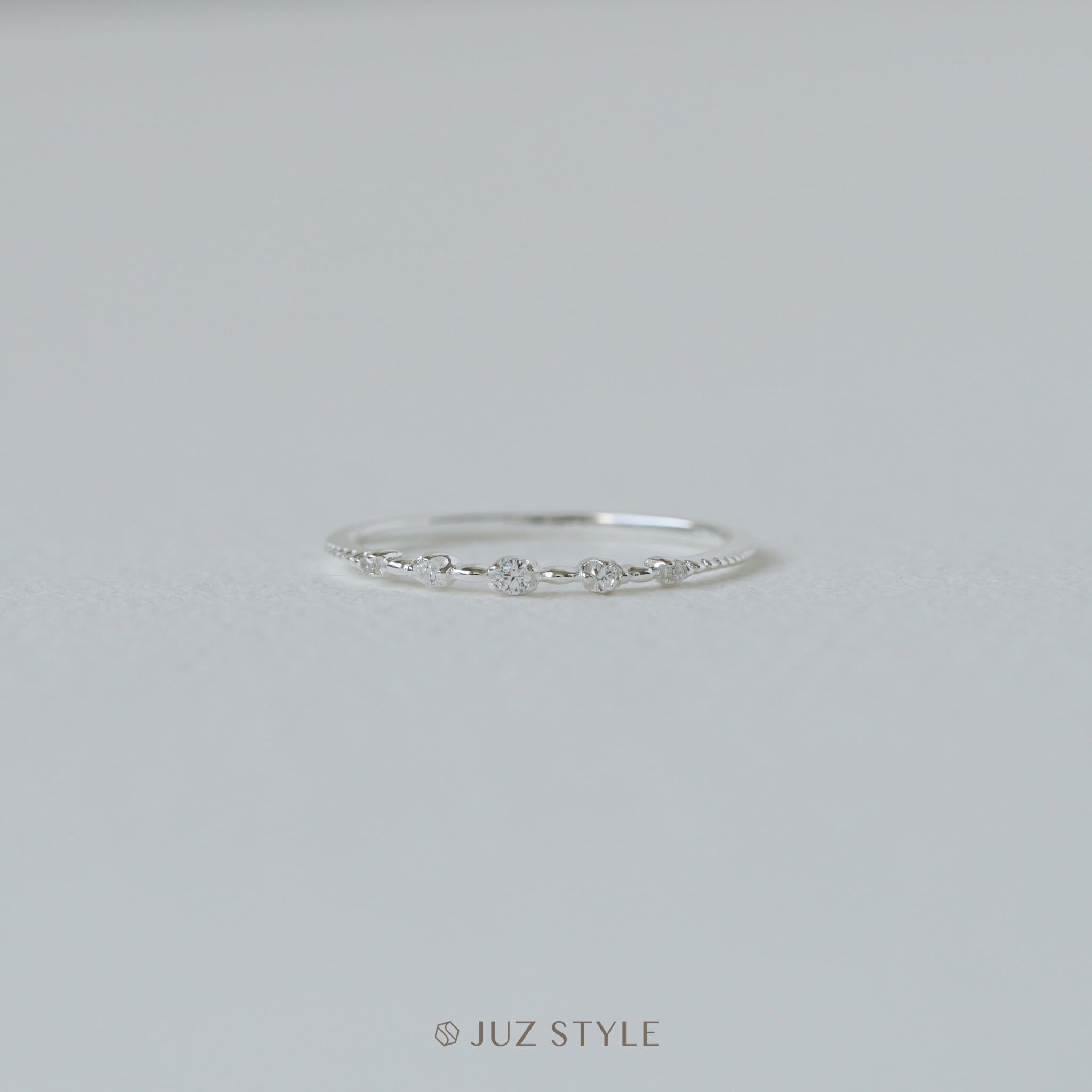  Nhẫn bạc Tiny Cz 