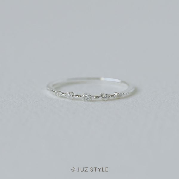  Nhẫn bạc Tiny Cz 