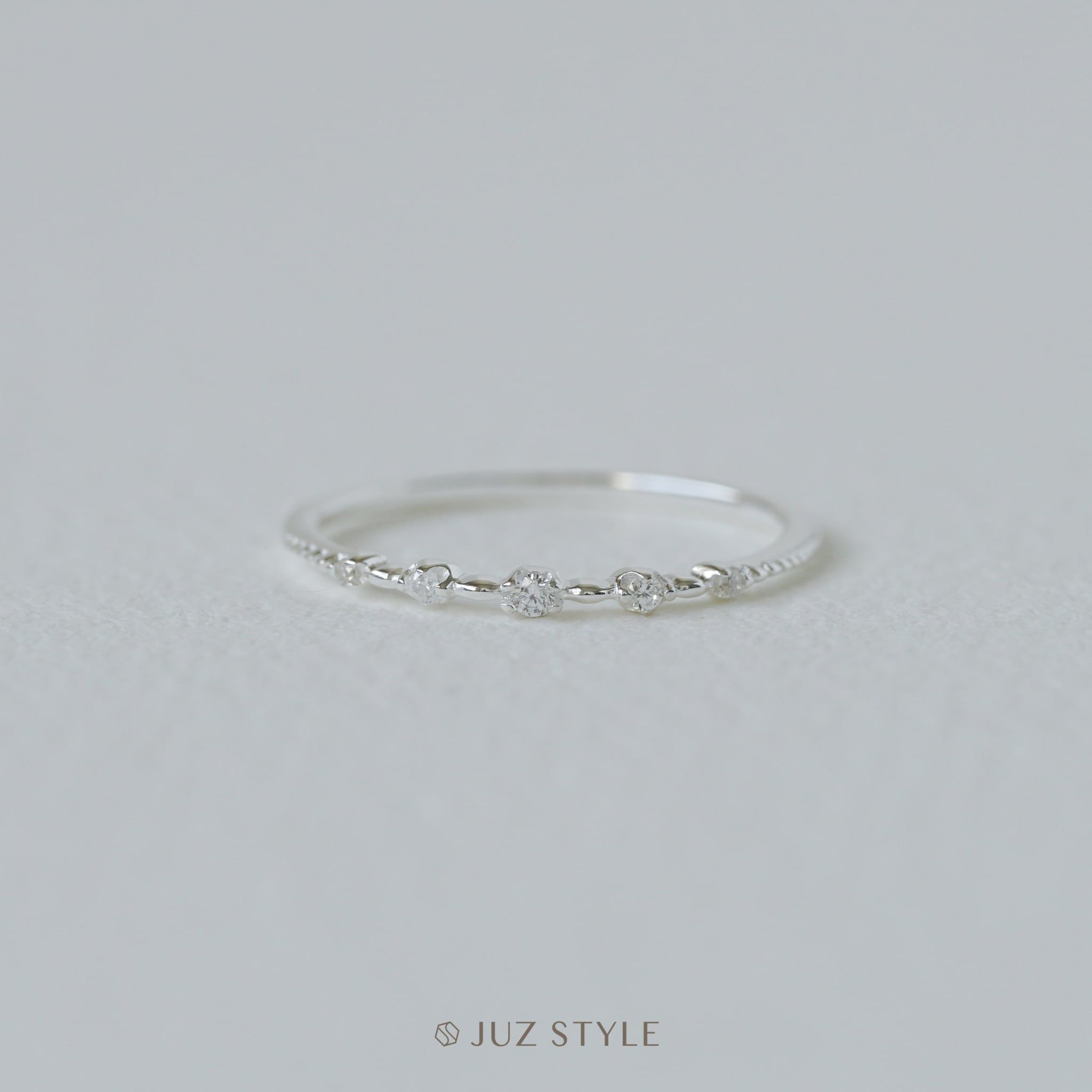  Nhẫn bạc Tiny Cz 