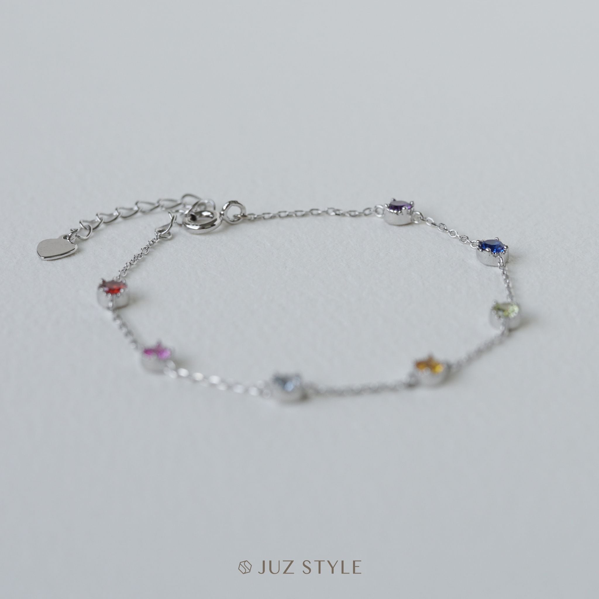  Lắc tay bạc Rainbow 