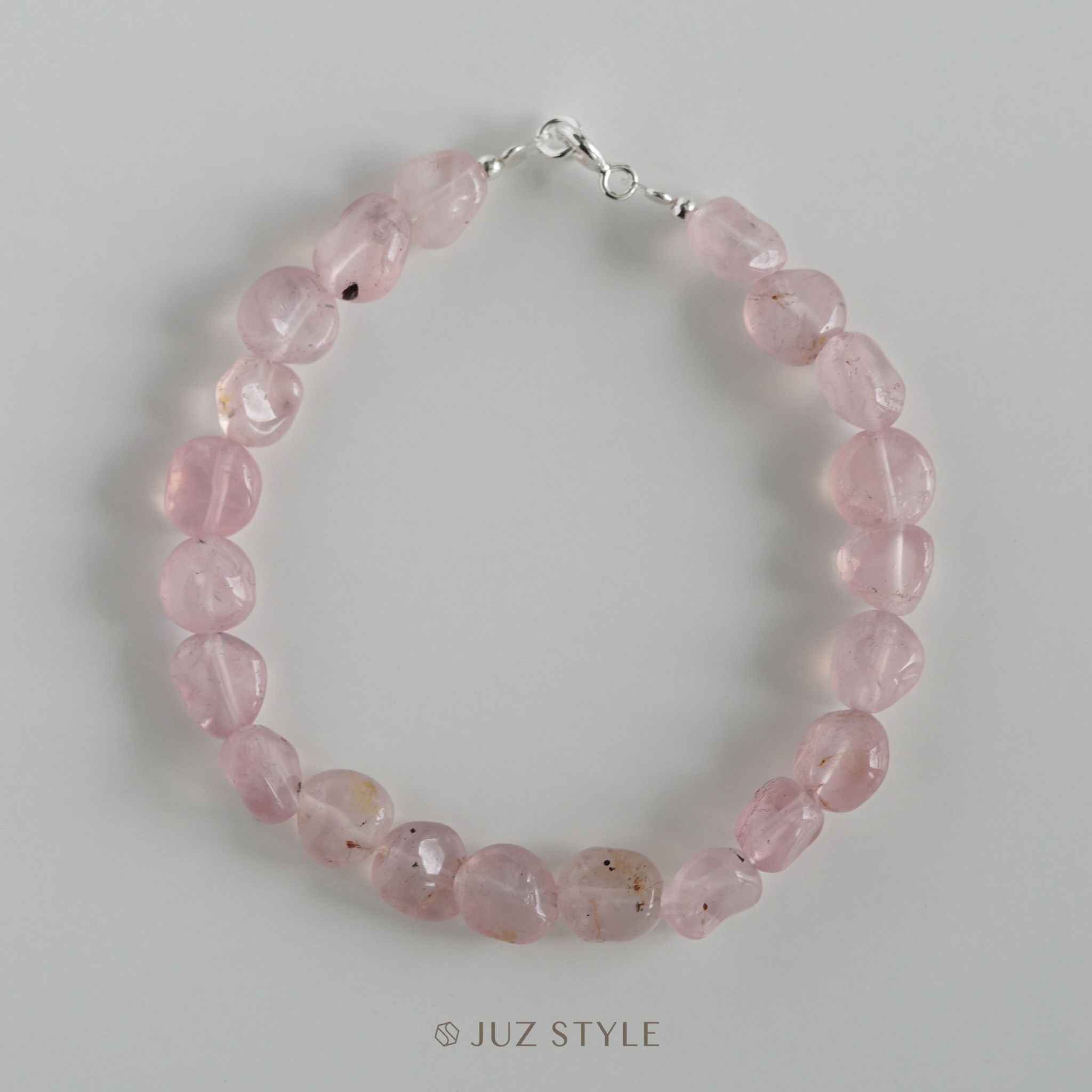  Vòng tay đá Rose quartz 8mm 