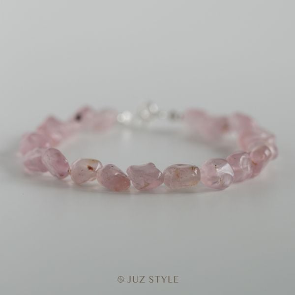  Vòng tay đá Rose quartz 8mm 