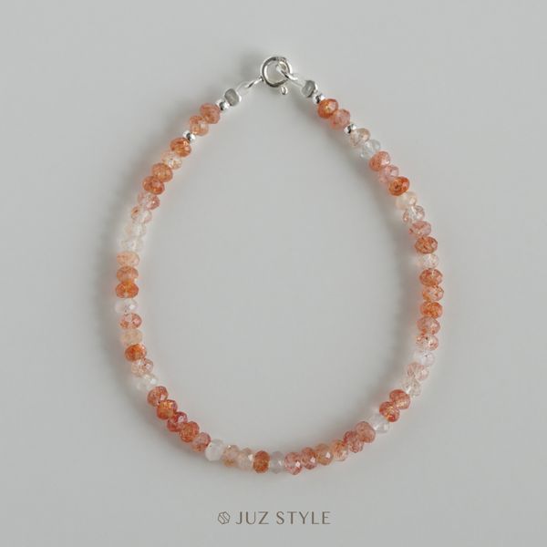  Vòng tay đá Sunstone 3.5x2.5mm 