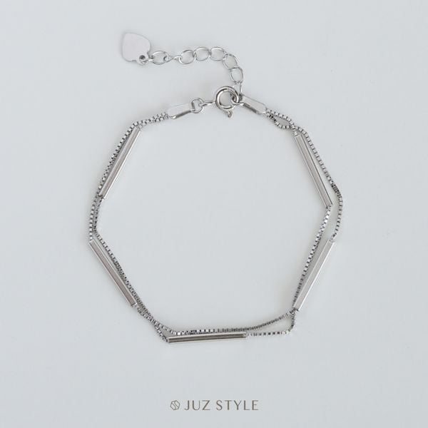  Lắc tay bạc Multi bars 