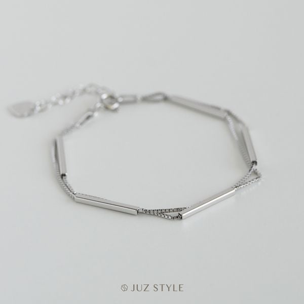  Lắc tay bạc Multi bars 