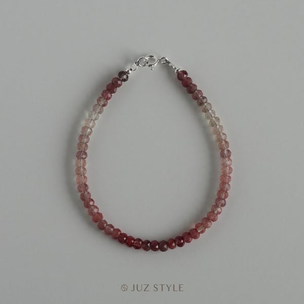  Vòng tay đá Ombré Red Labradorite 3.6x2.5mm 