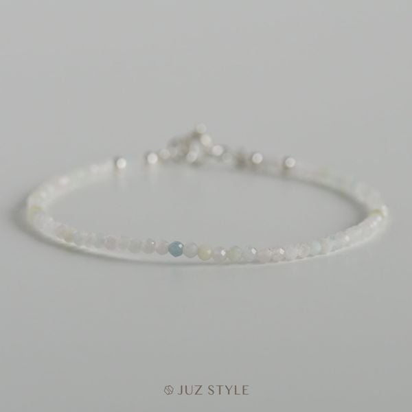  Vòng tay đá Beryls facet 2mm 