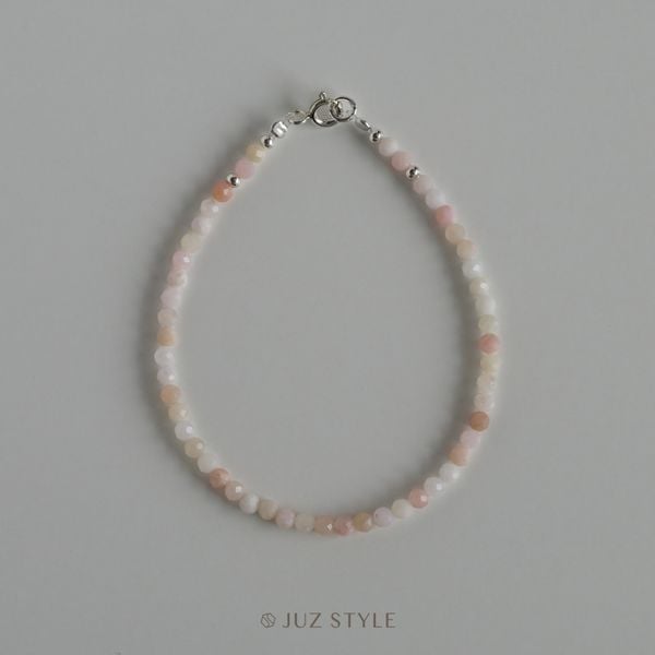  Vòng tay đá Pink Opal 2.8mm 