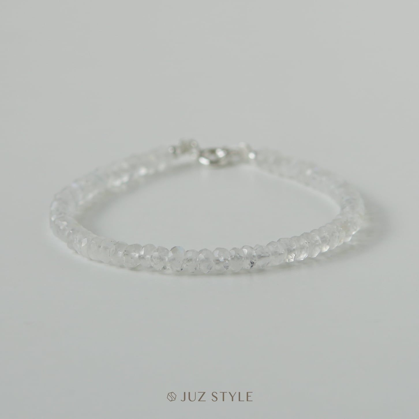  Vòng tay đá Rainbow moonstone 3.3~3.6mm 