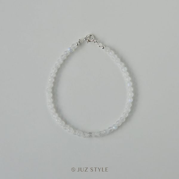  Vòng tay đá Rainbow moonstone 3.3mm 