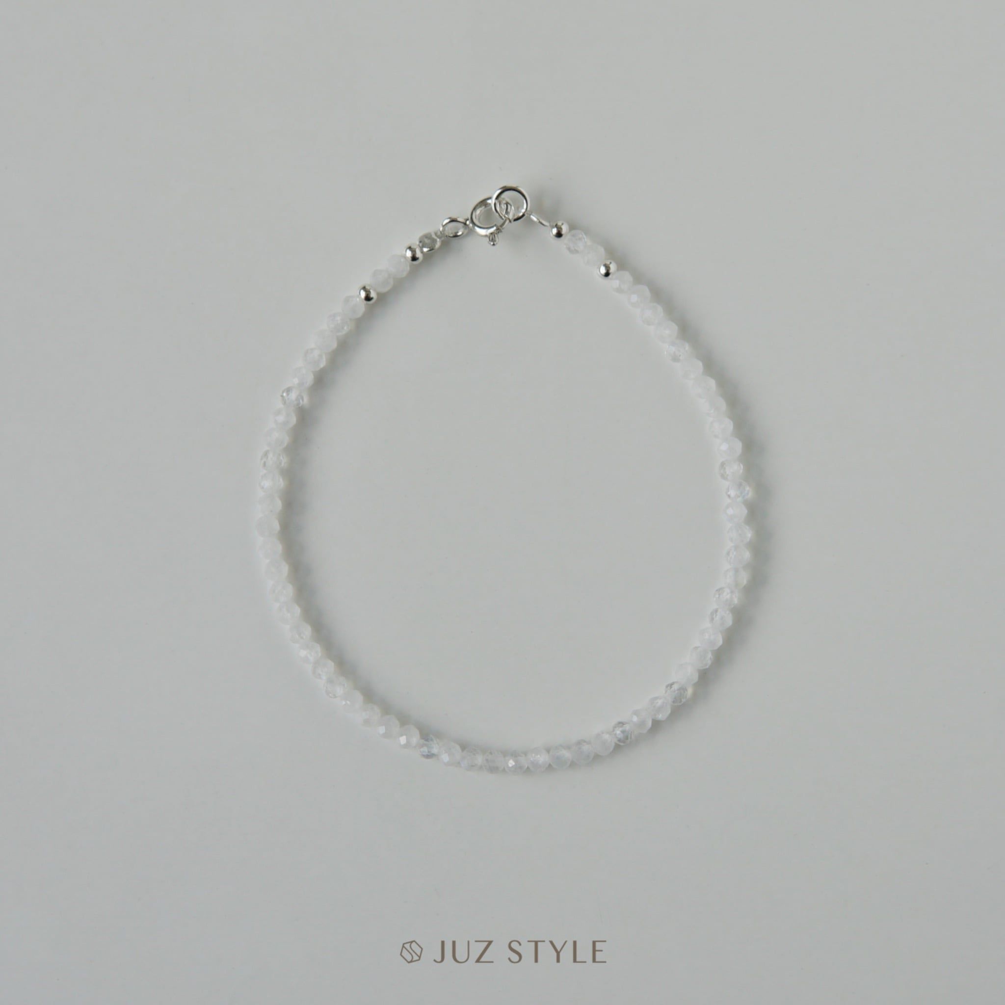  Vòng tay đá Rainbow moonstone 2.5mm 