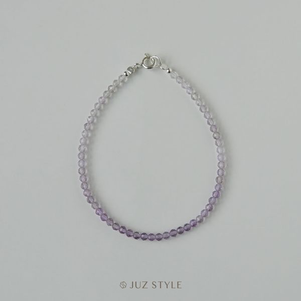  Vòng tay đá Ombré Amethyst 2.6mm 