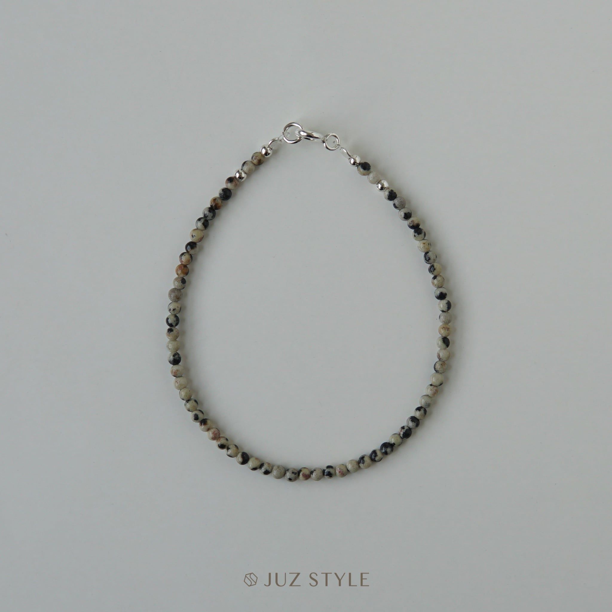  Vòng tay đá Dalmatian Jasper 2.3mm 