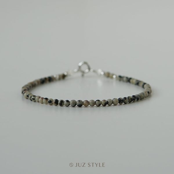  Vòng tay đá Dalmatian Jasper 2.3mm 