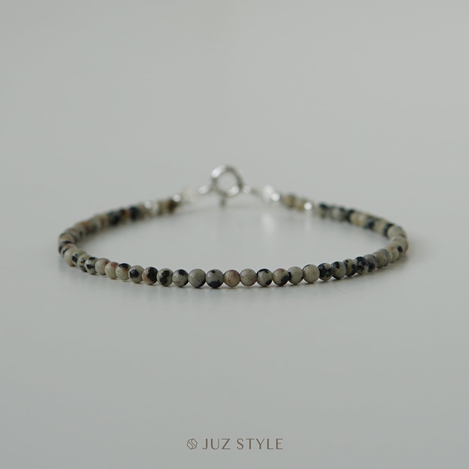 Vòng tay đá Dalmatian Jasper 2.3mm 