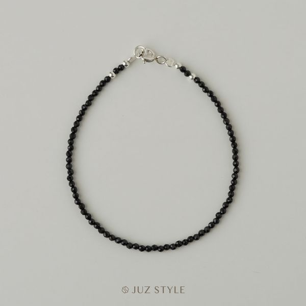  Vòng tay đá Tourmaline đen 1.8mm 