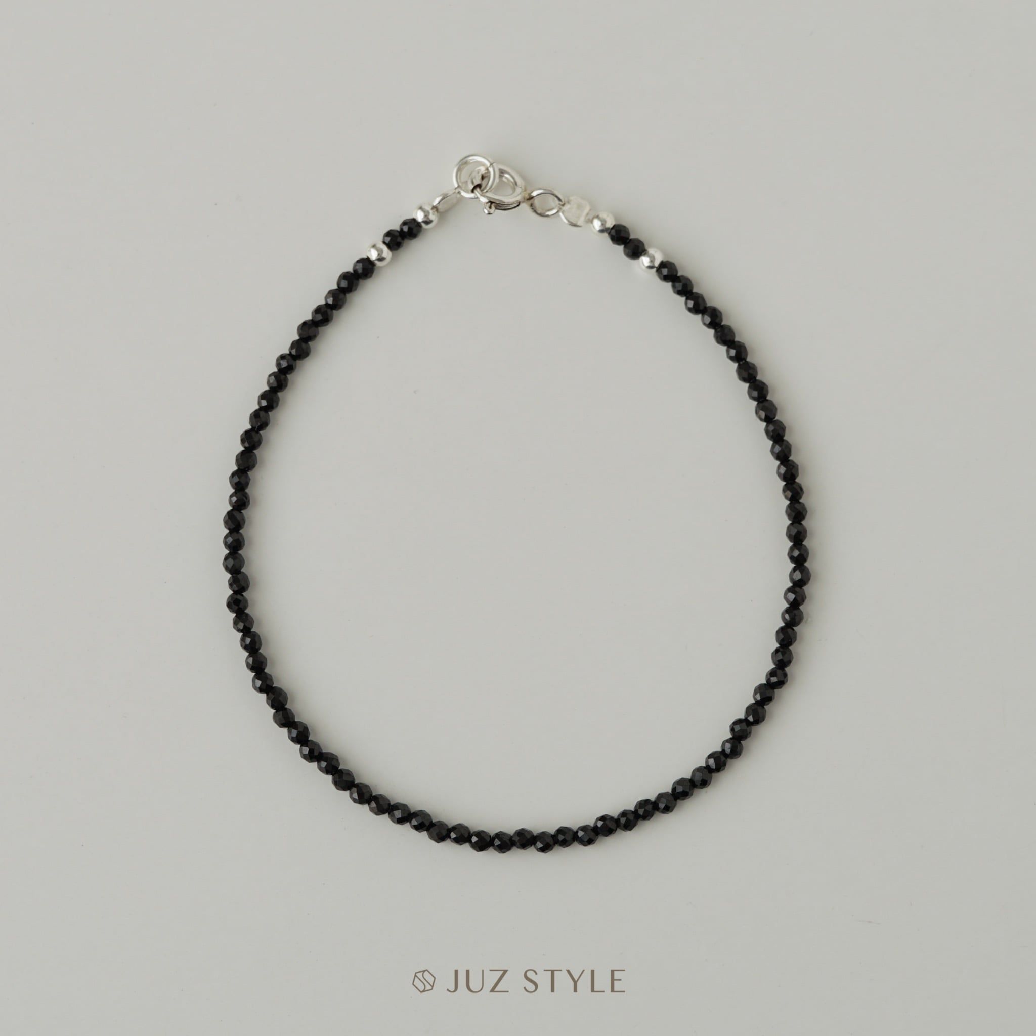  Vòng tay đá Tourmaline đen 1.8mm 