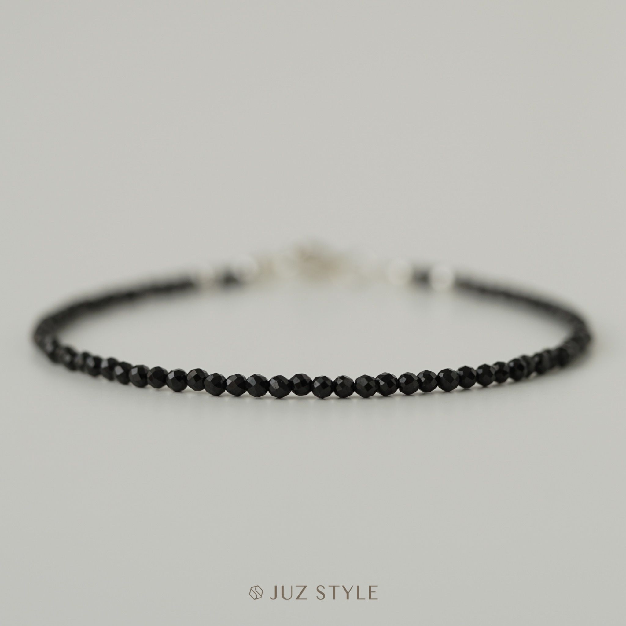  Vòng tay đá Tourmaline đen 1.8mm 