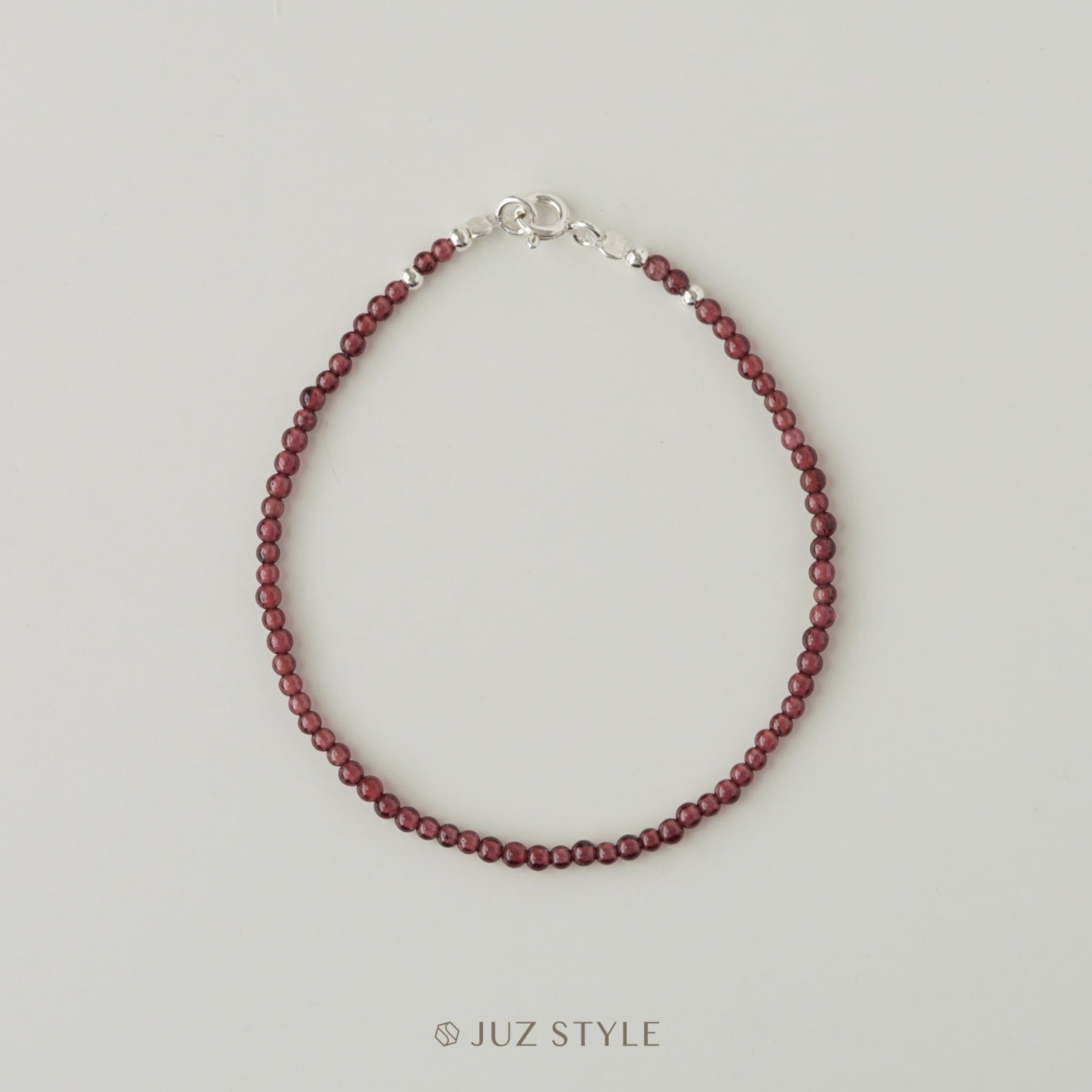  Vòng tay đá Garnet 2.2mm 