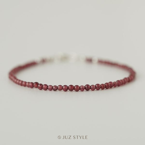  Vòng tay đá Garnet 2.2mm 