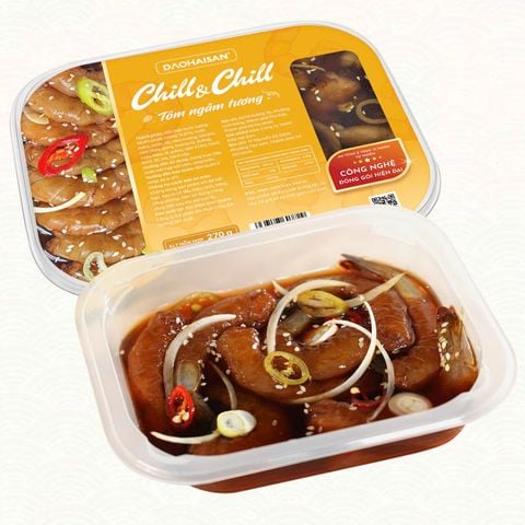 Tôm Ngâm Tương Chill & Chill