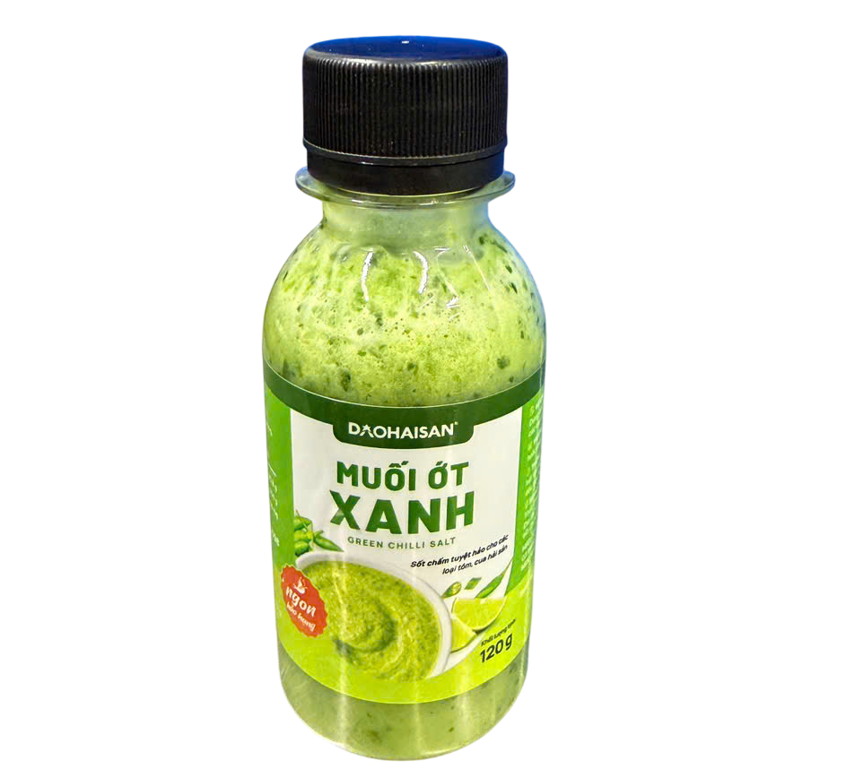 Muối Ớt Xanh ĐẢO HẢI SẢN 120g