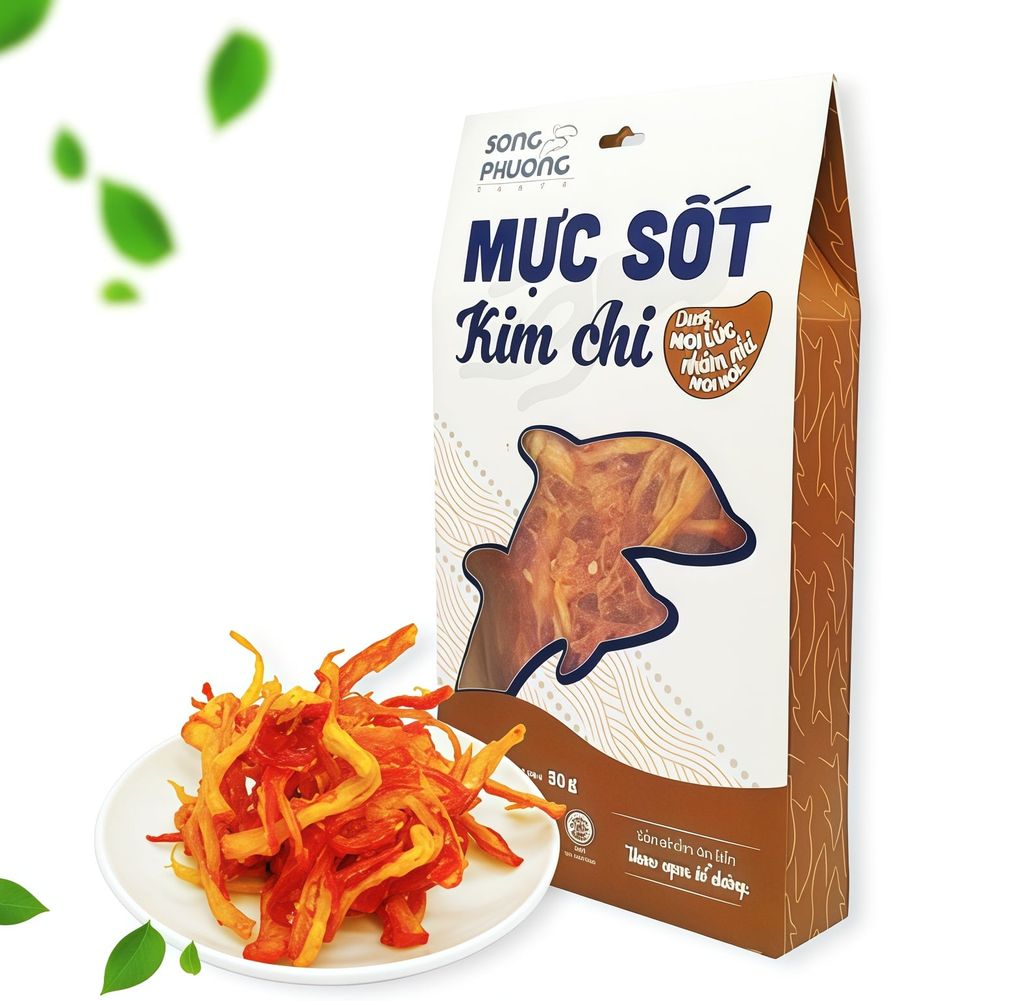 Mực Sốt Kim Chi