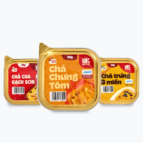 Hộp mix 3 vị Chả Chưng Ăn Liền