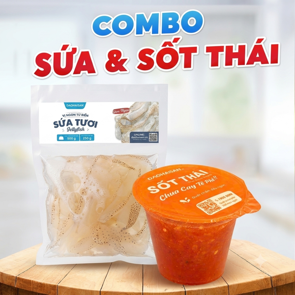 combo sua tuoi sot thai