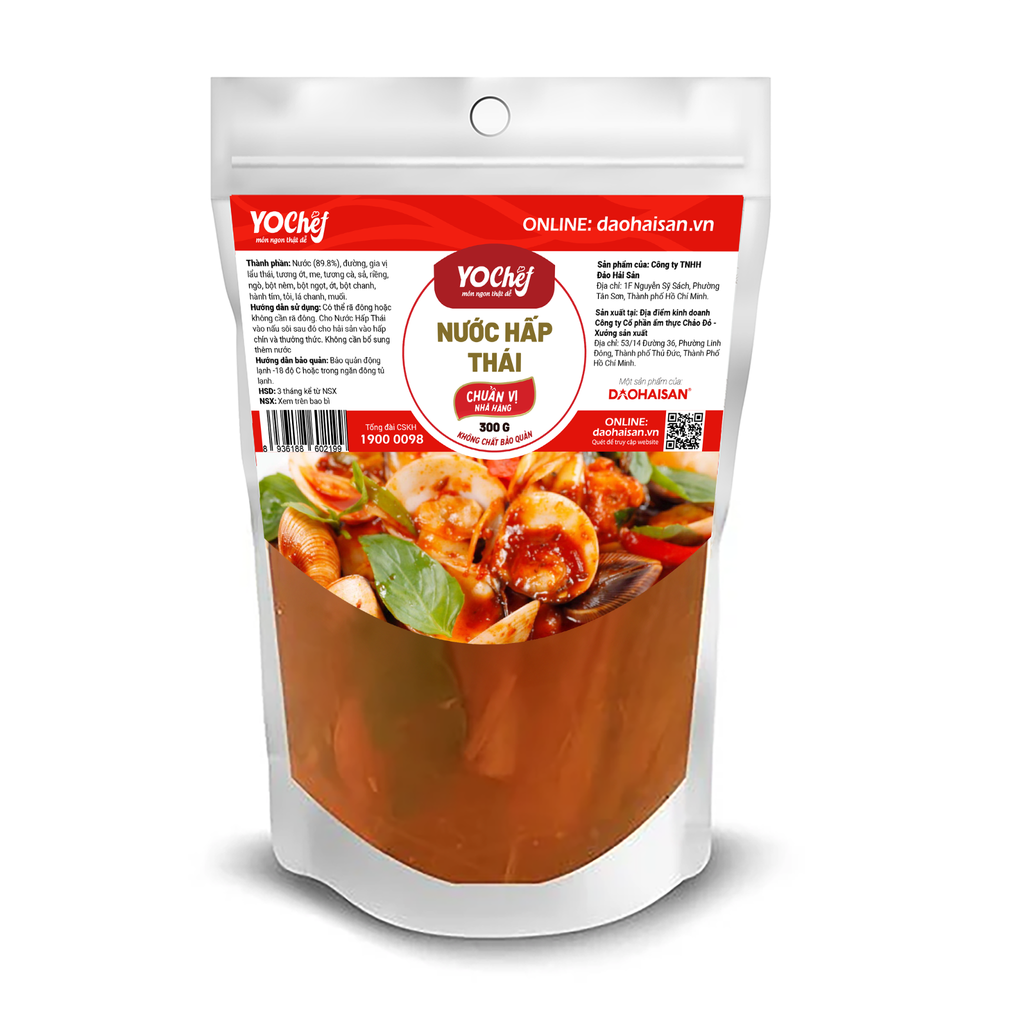 [ YOChef ] Nước Hấp Thái