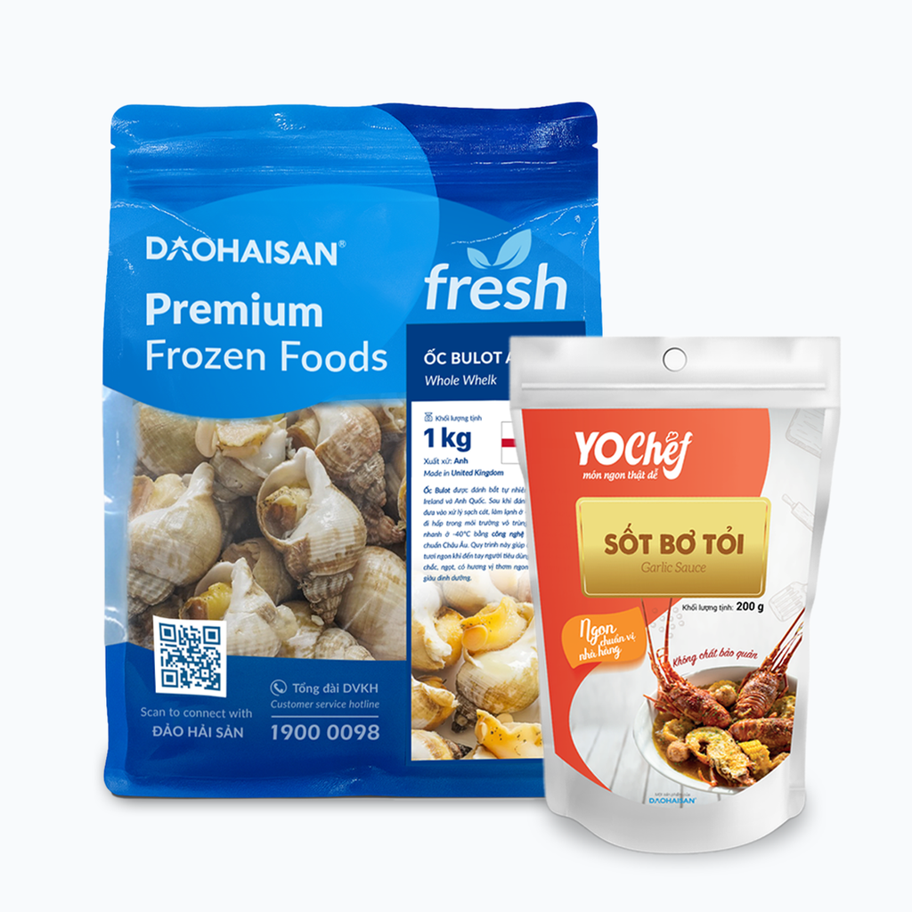 Combo Ốc Bulot + Sốt Bơ Tỏi (Combo)