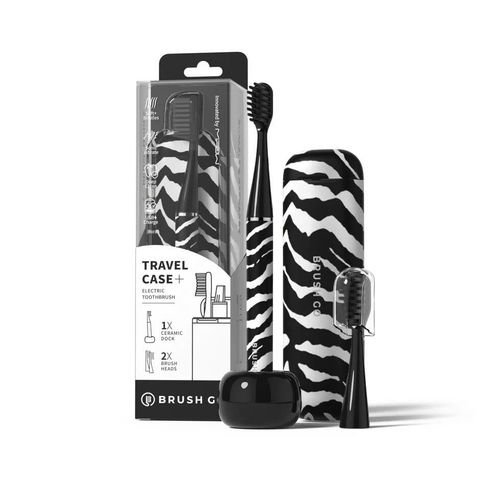 Bàn chải điện Mipow (USA) i4 BrushGo SlimPro i4 Special Edition ZebraBold CI-900S-ZEB