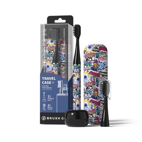 Bàn chải điện Mipow (USA) i4 BrushGo SlimPro i4 Special Edition Graffiti CI-900S-GRA