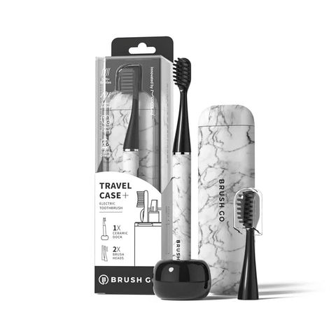 Bàn chải điện Mipow (USA) i4 BrushGo SlimPro i4 Special Edition Carrara CI-900S-CAR