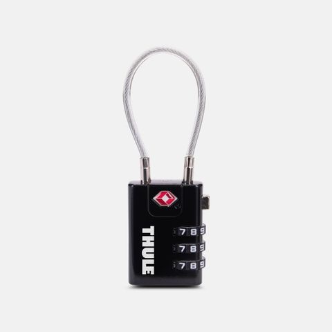 Khoá hành lý balo/vali Thule (Thuỵ Điển) TSA Cable Lock Black 3205408