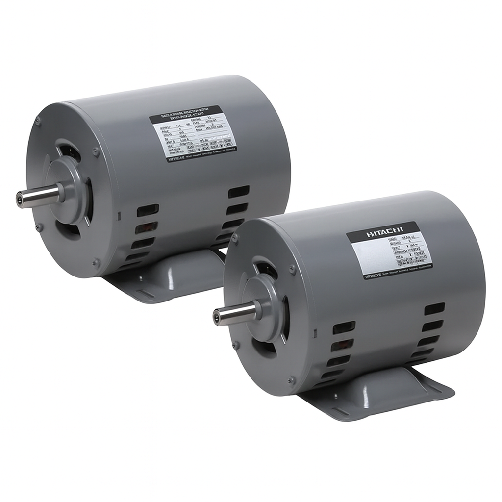 Động Cơ Điện 3 Pha Mặt Bích (380V/50Hz), Mô Tơ Điện Hitachi (2HP-VTFO-K-4P-IP55-F.INS) - hình ảnh sản phẩm thực tế 1