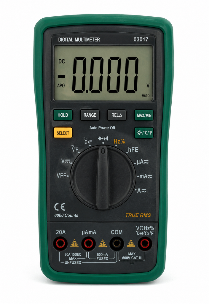 Đồng Hồ Vạn Năng Điện Tử Sata 03017 Đo Nhiệt Độ 20A - hình ảnh sản phẩm thực tế 1