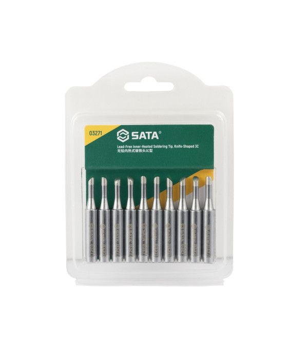 Mũi Hàn Không Chì Đầu Chữ U Sata 03271 3mm Chính Hãng - hình ảnh sản phẩm thực tế 1