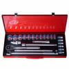 Ảnh thu nhỏ 1/2" Bộ tuýp 24 cái hệ mét TOP KW-S424D-1 1