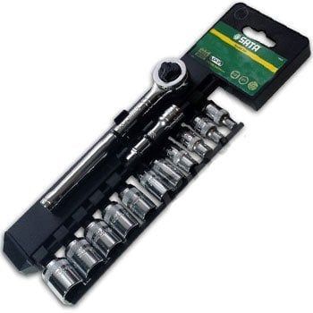 Bộ Tuýp 1/4 Inch 21 Chi Tiết SATA 09521 Chính Hãng Đài Loan - hình ảnh sản phẩm thực tế 1